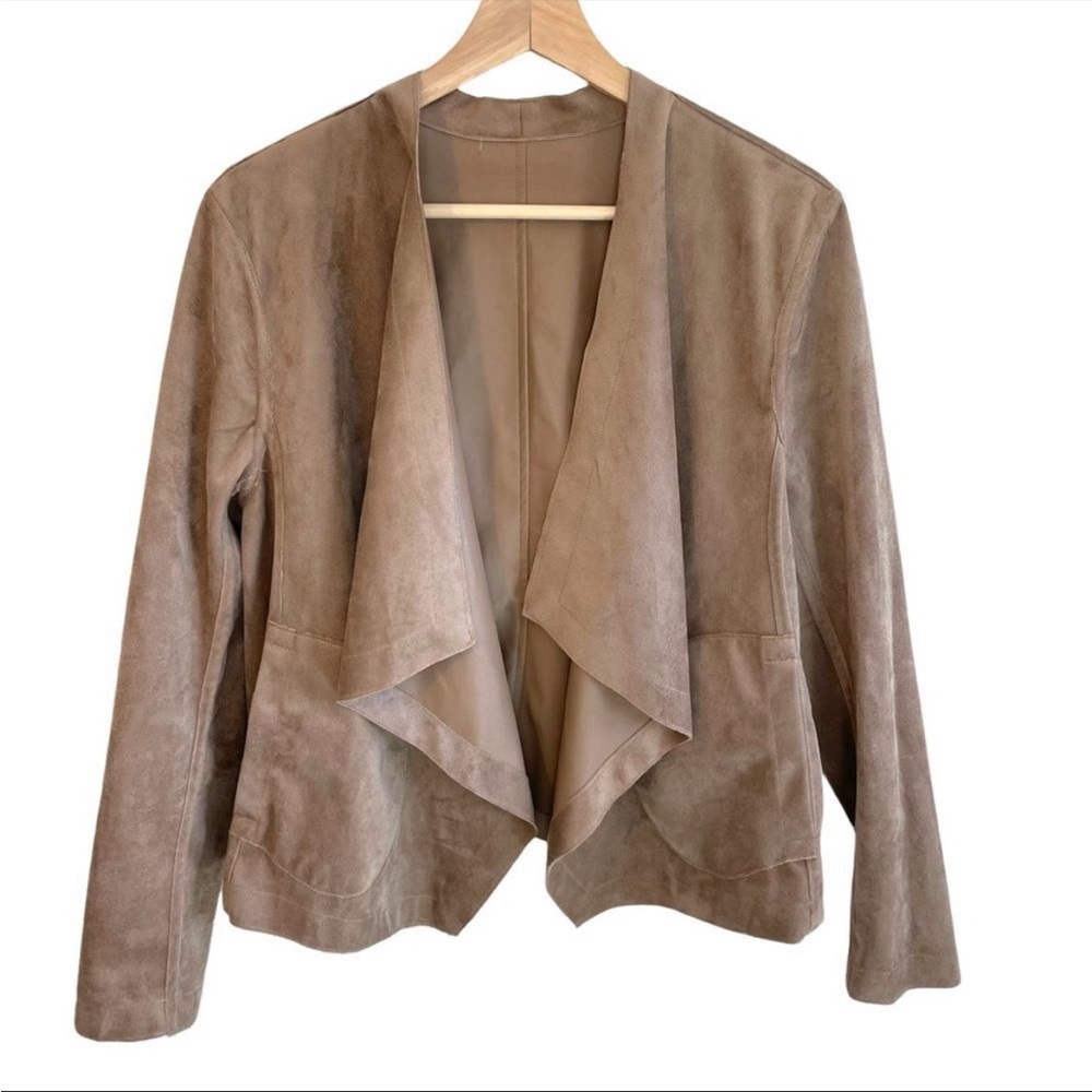 BB Dakota Teagan Reversible Faux Leather Blazer Jacket